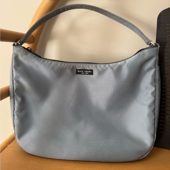 Kate Spade New York Nylon Shoulder Bag – Periwinkle / Light Blue Grey - Picture 8 of 11